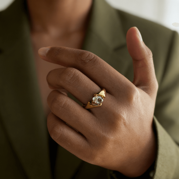 Oval Bypass Wrap Ring, photo 3