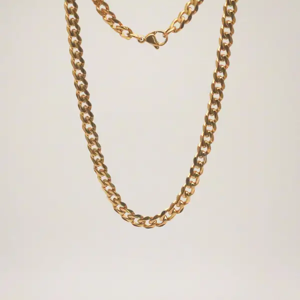 Cora Curb Chain Necklace, photo 2