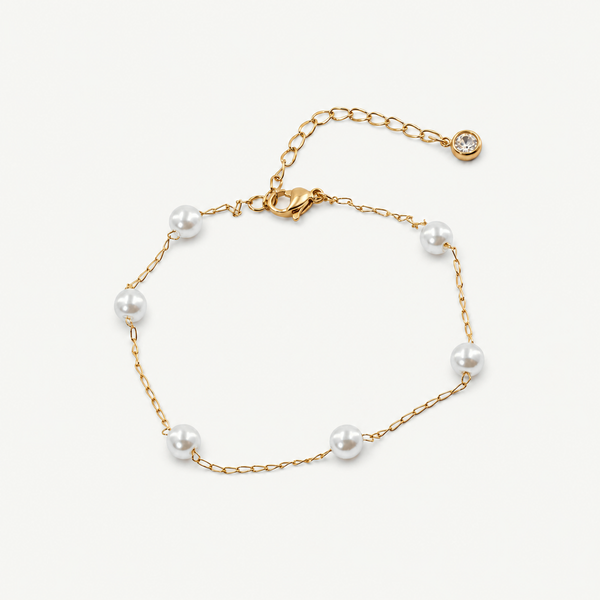 Pearl Station Anklet