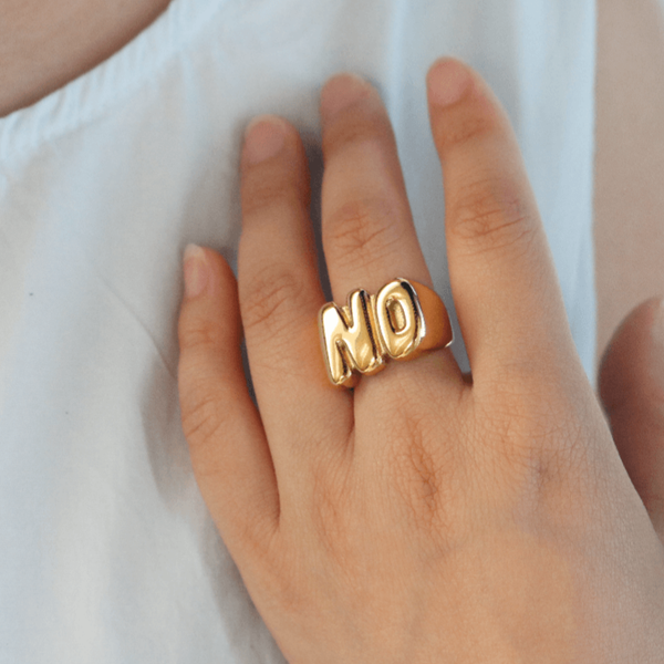 Big NO Ring, photo 3