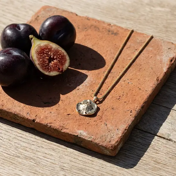 Flower Sand Dollar Necklace, photo 3