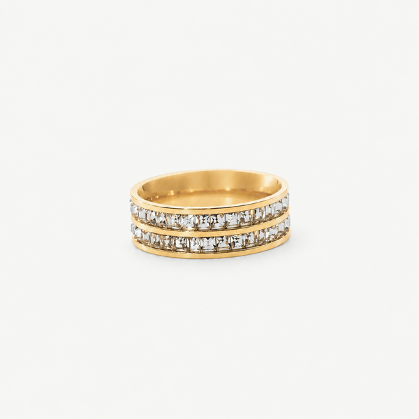 CZ Band Ring for Women