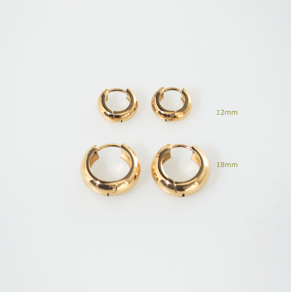 Bold Huggie Hoops, photo 8