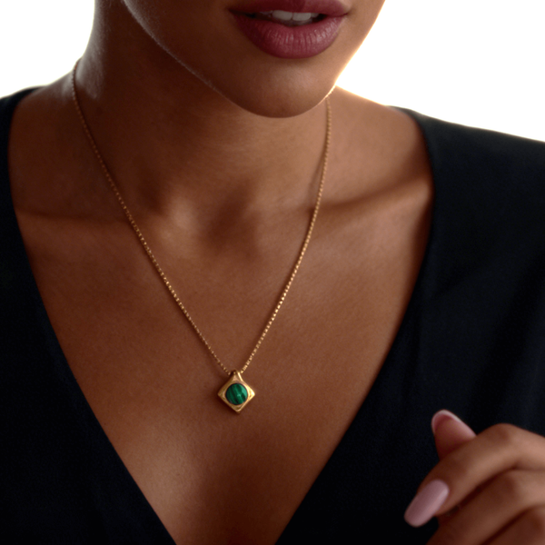 Wade Malachite Necklace, photo 2