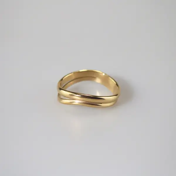 Split Shank Wave Ring, photo 4