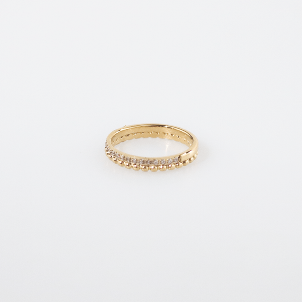 Milgrain Half Eternity Band Ring, photo 3