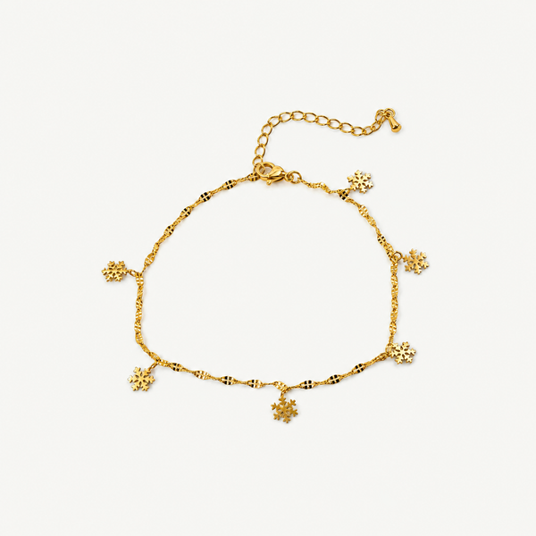 Snowflake Anklet