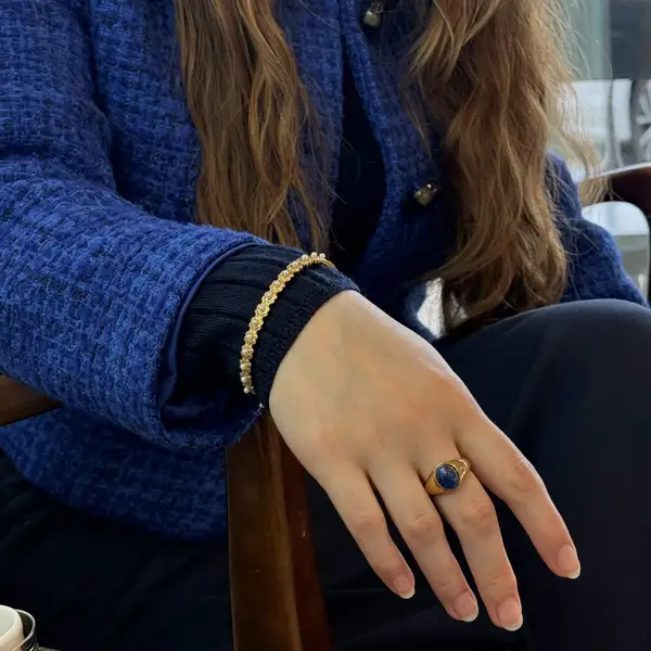 Oval Lapis Ring, photo 3