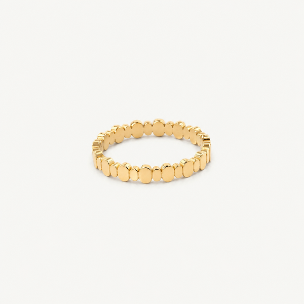 Flat Dots Band Ring