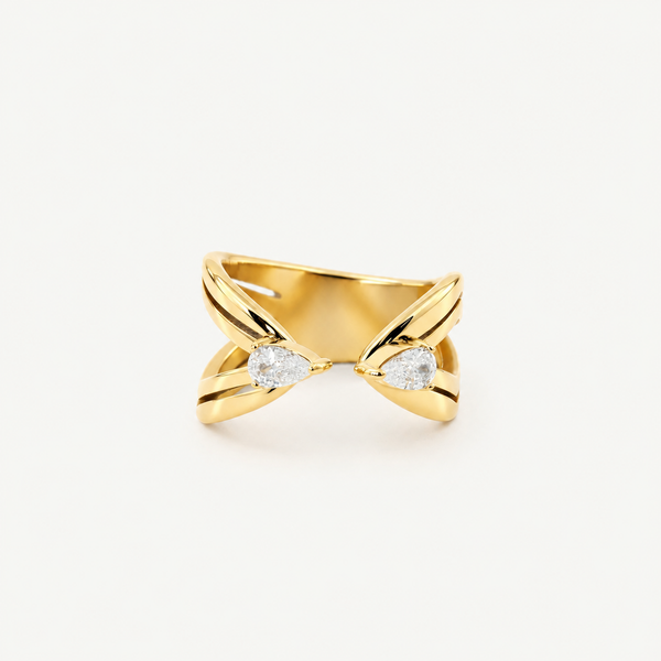Tearlight Hug Ring