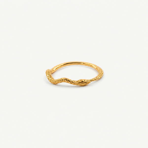 Little Snake Textured Ring