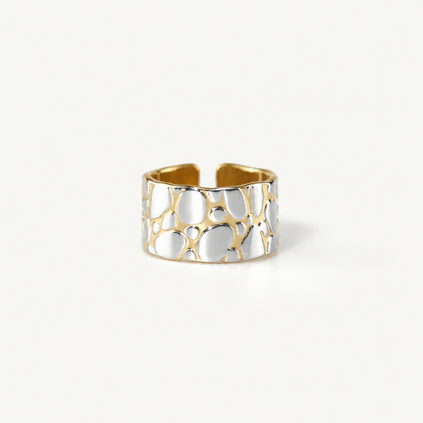 Pebble Statement Band Ring