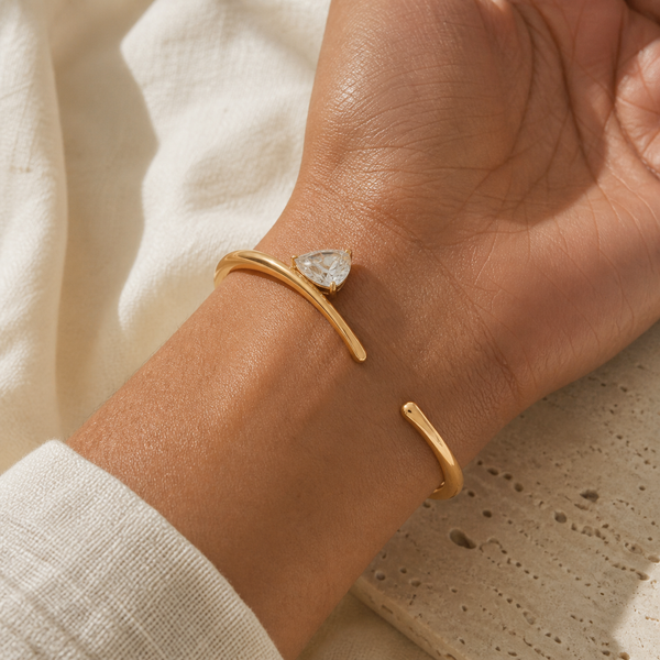 Wavy Pear Cuff, photo 2