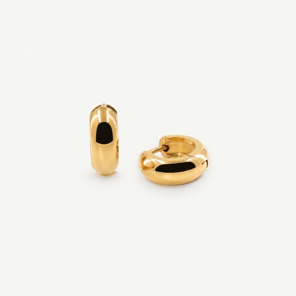 Bold Huggie Hoops