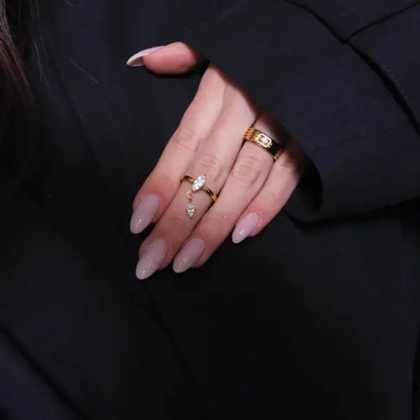 Marquise Charm Ring, photo 7