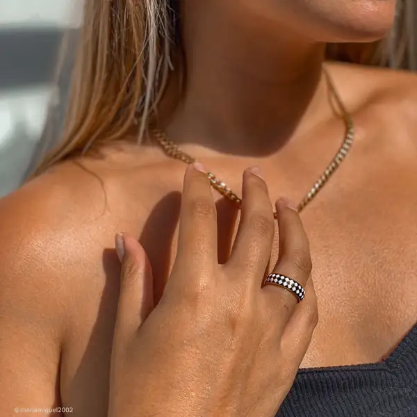 Check Band Ring, photo 3