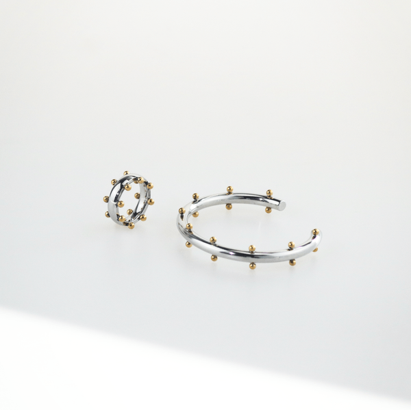Orbit Mixed Two-Tone Ring, photo 5
