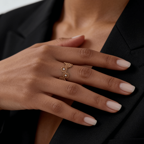 Sunburst Open Ring, photo 3