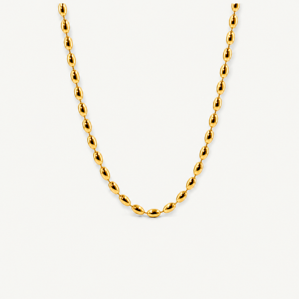 Dainty Rice Bead Necklace