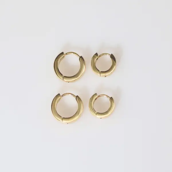 Small Chunky Hoops, photo 4