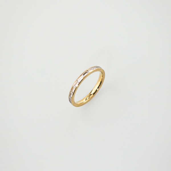 Crystal Slim Band Ring, photo 4