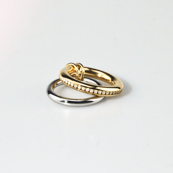 Double Sparkle Link Ring, photo 11