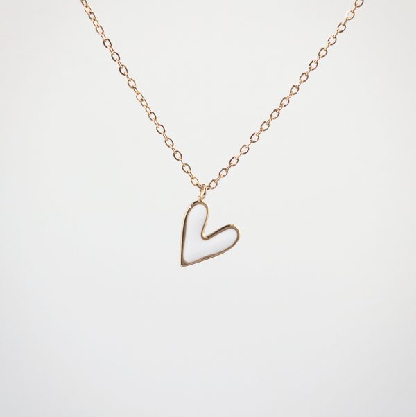 White Heart Necklace, photo 6