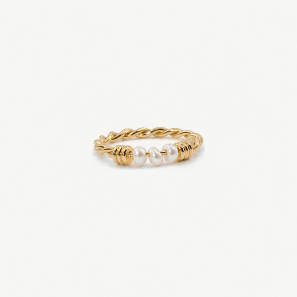 Pearl Fidget Ring
