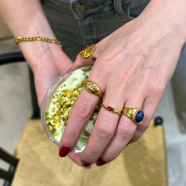 Moonface Signet Ring, photo 6