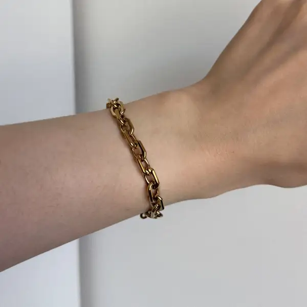 Gold Chain Bracelet, photo 2