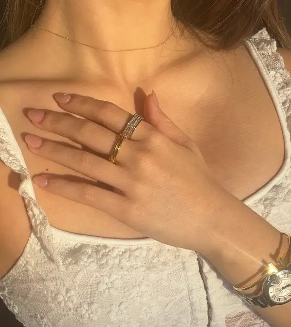 CZ Band Ring for Women, photo 4