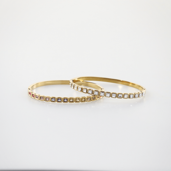 Clear Stones Bangle Bracelet, photo 6