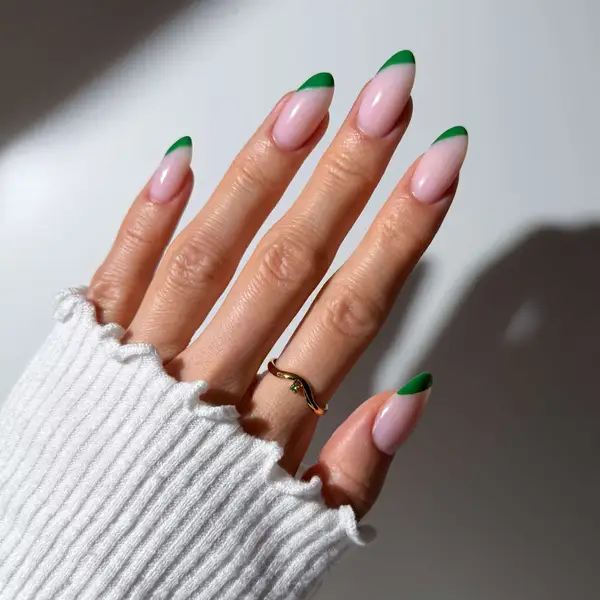 Emerald Dot Wave Ring, photo 2