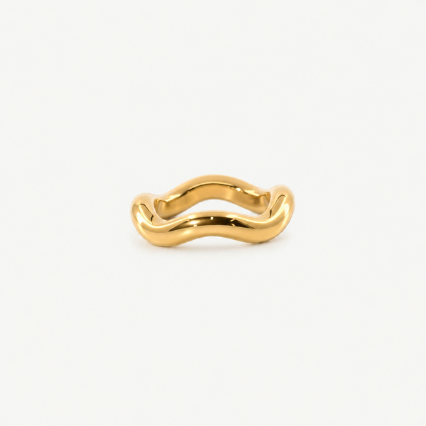 Waveform Band Ring