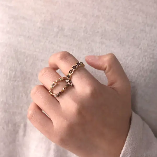 Tiger's Eye Band Ring, photo 3