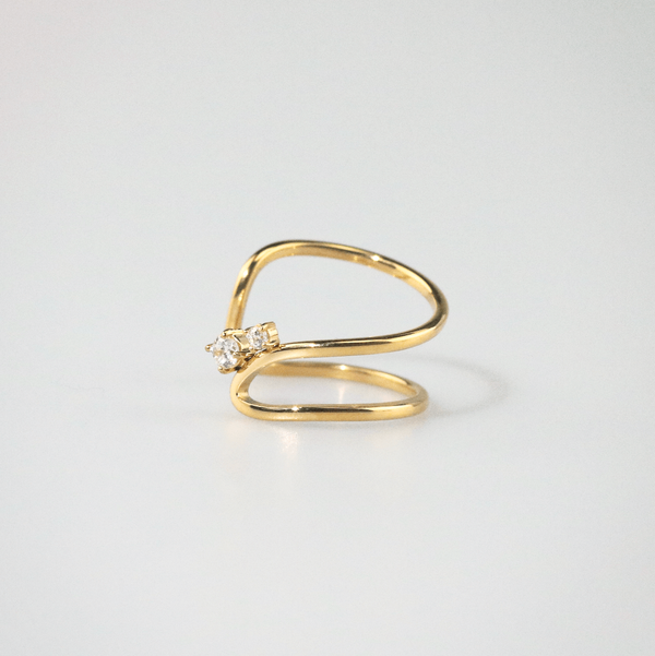 Vera Curve Twin Ring, photo 8