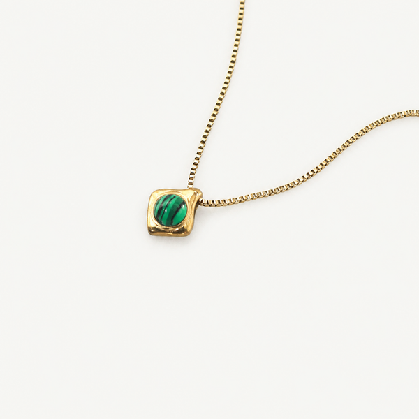Wade Malachite Necklace