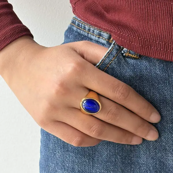 Chunky Cats Eye Ring, photo 2