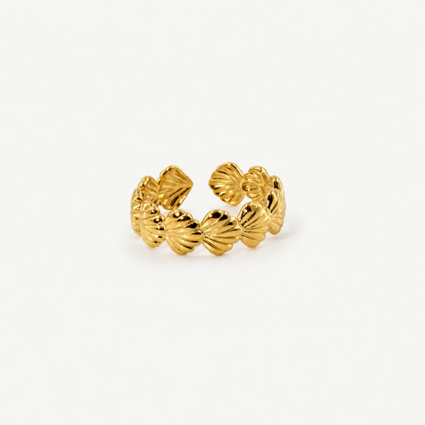 Scallop Shell Band Ring