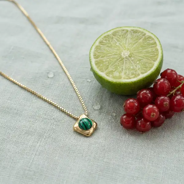 Wade Malachite Necklace, photo 3