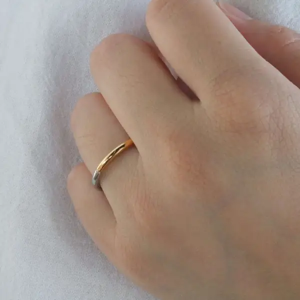 Mixed Thin Ring, photo 2