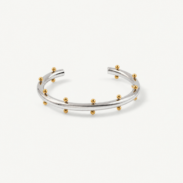 Orbit Mixed Cuff Bracelet