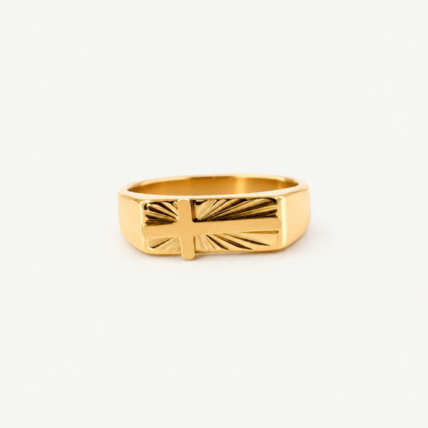 Divine Cross Ring