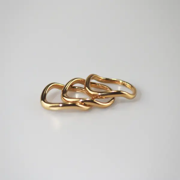 Single Wave Ring, photo 2