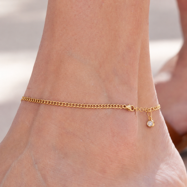 Curb Chain Anklet, photo 2