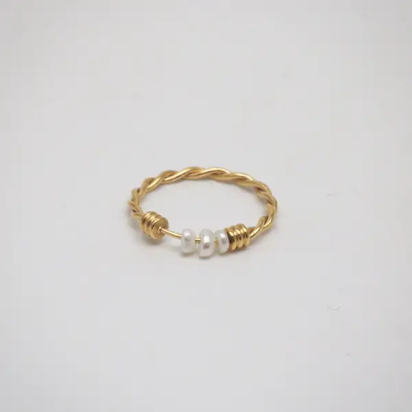 Pearl Fidget Ring, photo 2