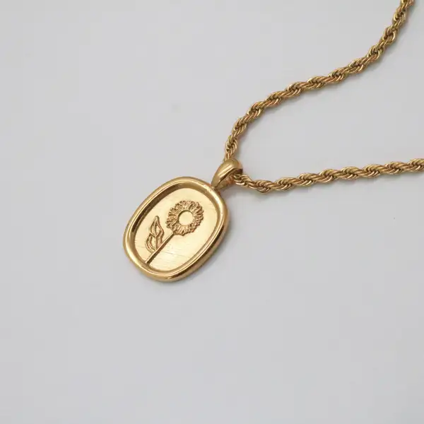 Flower Pendant Necklace, photo 3