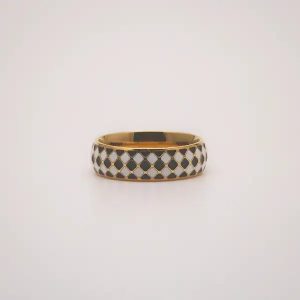 Check Band Ring, photo 2