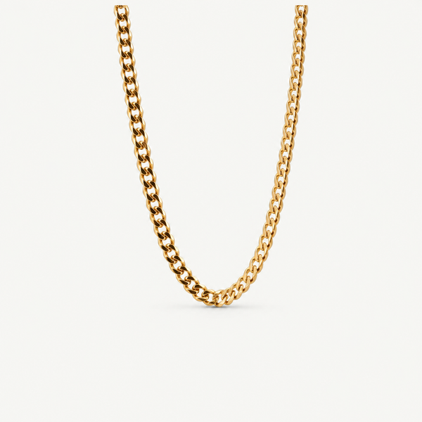 Cora Curb Chain Necklace