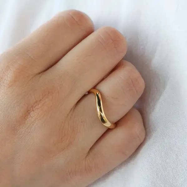 Single Wave Ring, photo 4